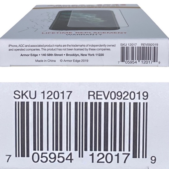 Armor Edge Protective Glass for iPhone 11 Pro Scratch Resistant Anti-Glare New - Picture 3 of 4